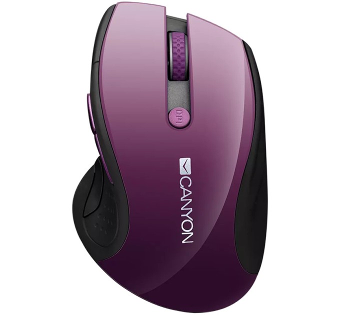 Миша бездротова оптична MW-01 фіолетова Canyon (CNS-CMSW01P)