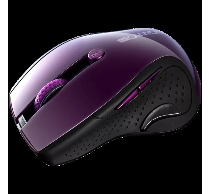 Миша бездротова оптична MW-01 фіолетова Canyon (CNS-CMSW01P)