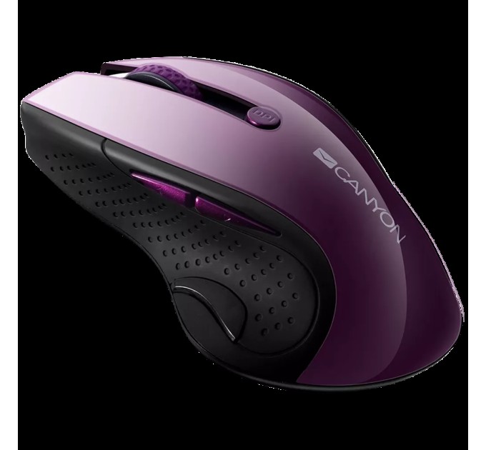 Миша бездротова оптична MW-01 фіолетова Canyon (CNS-CMSW01P)