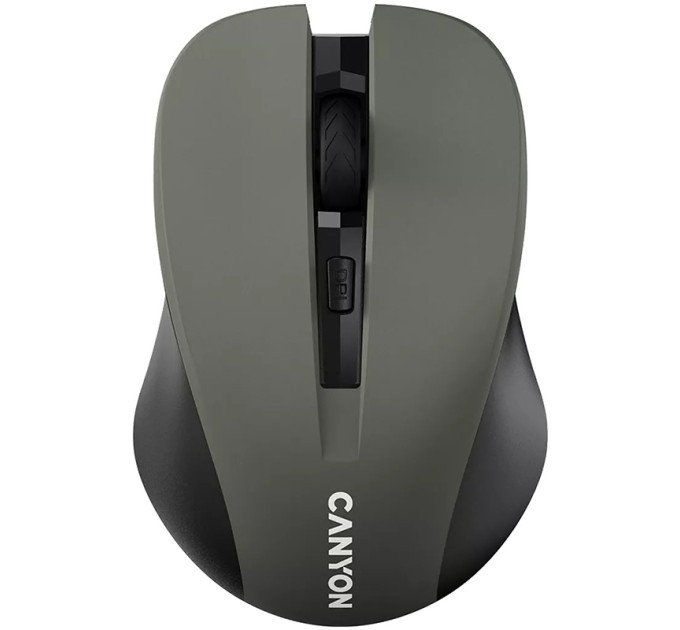 Миша бездротова оптична MW-1 сіра Canyon (CNE-CMSW1G)