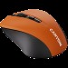 Миша бездротова оптична MW-1 помаранчева Canyon (CNE-CMSW1O)