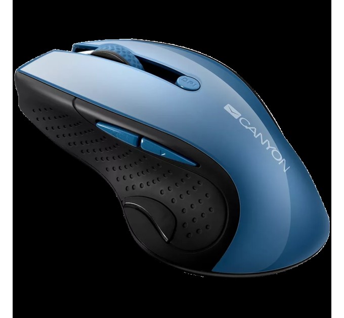 Миша бездротова оптична MW-01 синьо-сіра Canyon (CNS-CMSW01BL)