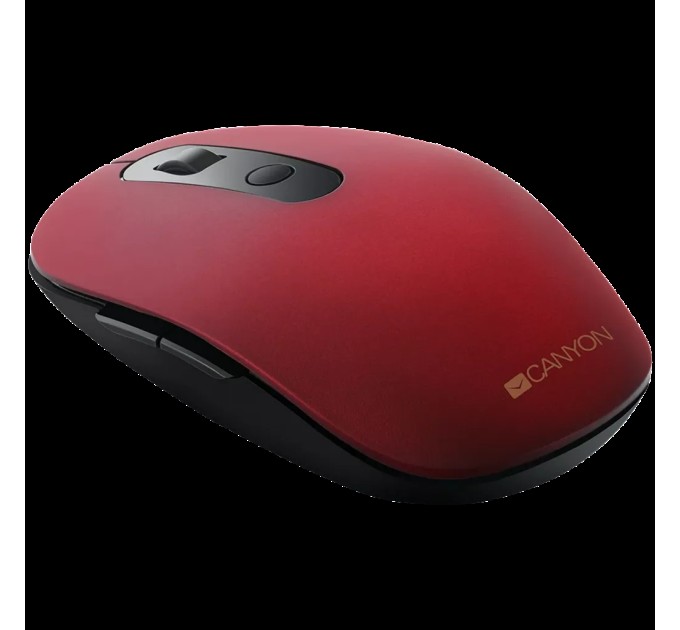 Миша бездротова оптична MW-9 червона Canyon (CNS-CMSW09R)