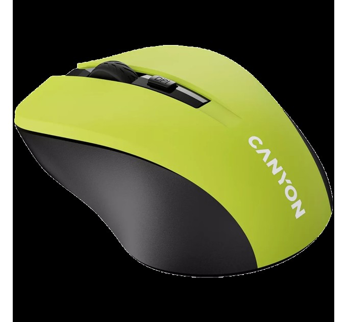 Миша бездротова оптична MW-1 жовта Canyon (CNE-CMSW1Y)