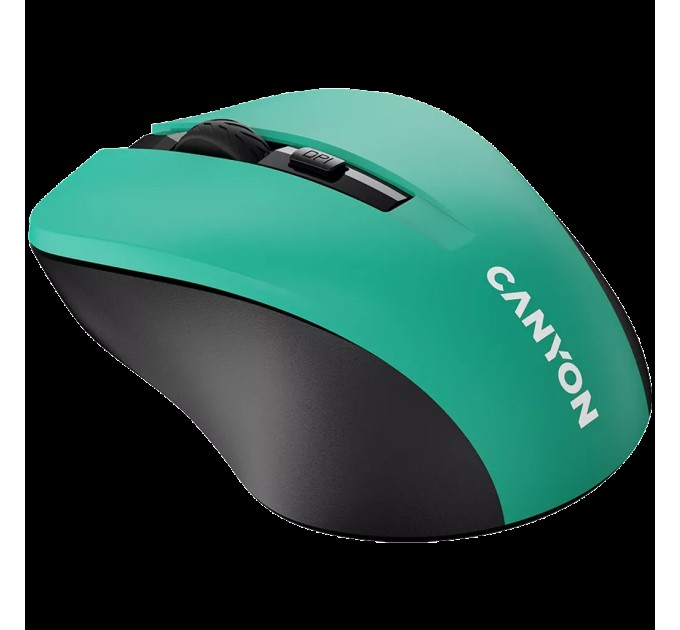 Миша бездротова оптична MW-12 зелена Canyon (CNE-CMSW1GR)