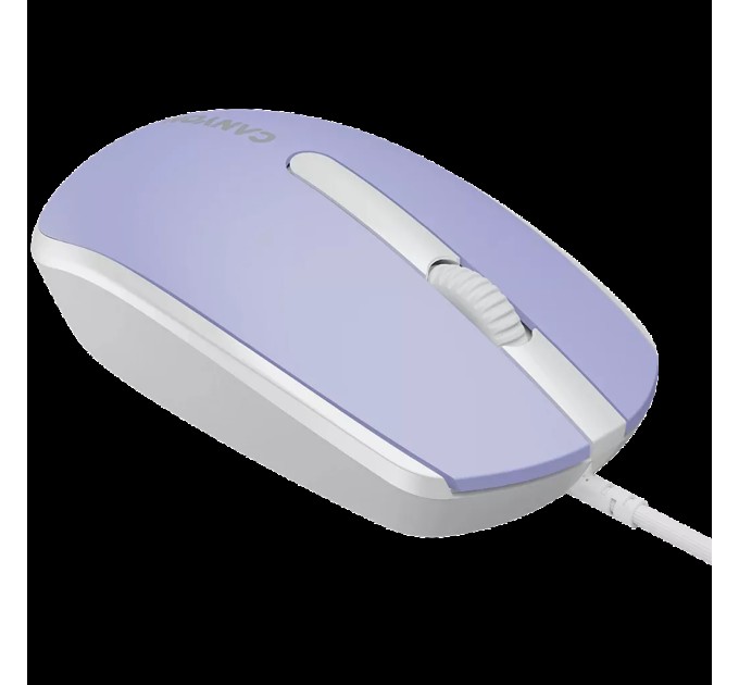 Миша USB оптична M-10 лавандова Canyon (CNE-CMS10ML)