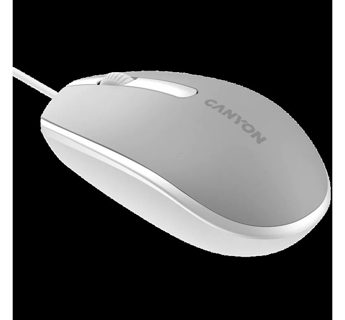 Миша USB оптична M-10 темно-сіра Canyon (CNE-CMS10DG)