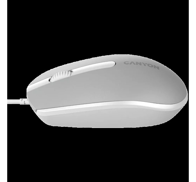 Миша USB оптична M-10 темно-сіра Canyon (CNE-CMS10DG)