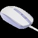 Миша USB оптична M-10 біло-лавандова Canyon (CNE-CMS10WL)