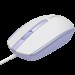 Миша USB оптична M-10 біло-лавандова Canyon (CNE-CMS10WL)