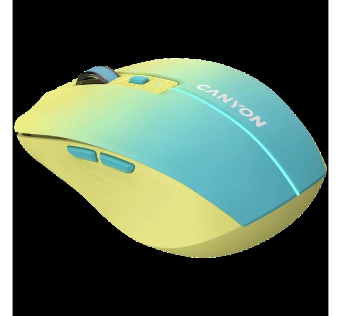 Миша бездротова оптична MW-44 жовто-синя Canyon (CNS-CMSW44UA)