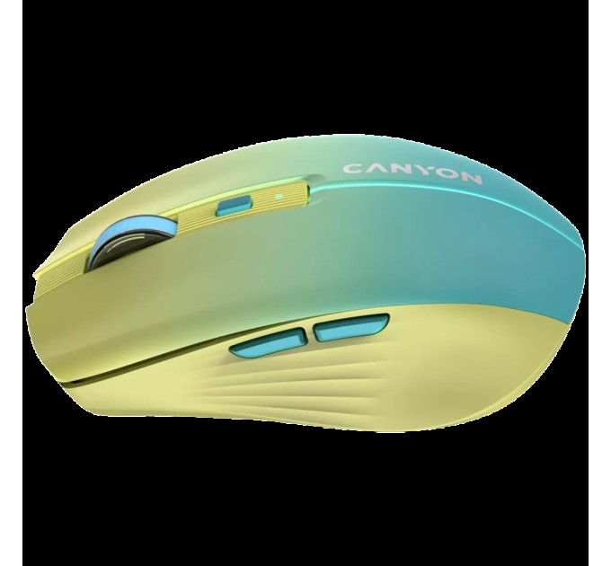 Миша бездротова оптична MW-44 жовто-синя Canyon (CNS-CMSW44UA)