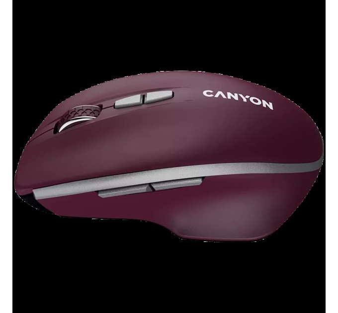 Миша бездротова оптична MW-21 червона Canyon (CNS-CMSW21BR)