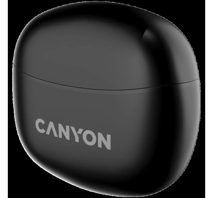 Навушники бездротові BT TWS-5 чорні Canyon (CNS-TWS5B)