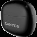 Навушники бездротові BT TWS-5 чорні Canyon (CNS-TWS5B)