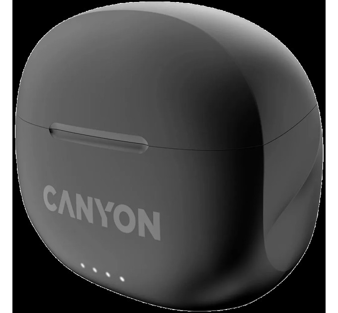 Навушники бездротові BT TWS-8 чорні Canyon (CNS-TWS8B)
