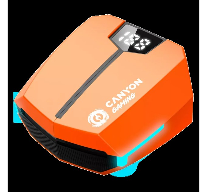 Навушники бездротові ігрові BT GTWS-2 помаранчеві Canyon (CND-GTWS2O)