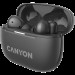 Навушники бездротові OnGo BT TWS-10 сірі Canyon (CNS-TWS10BK)