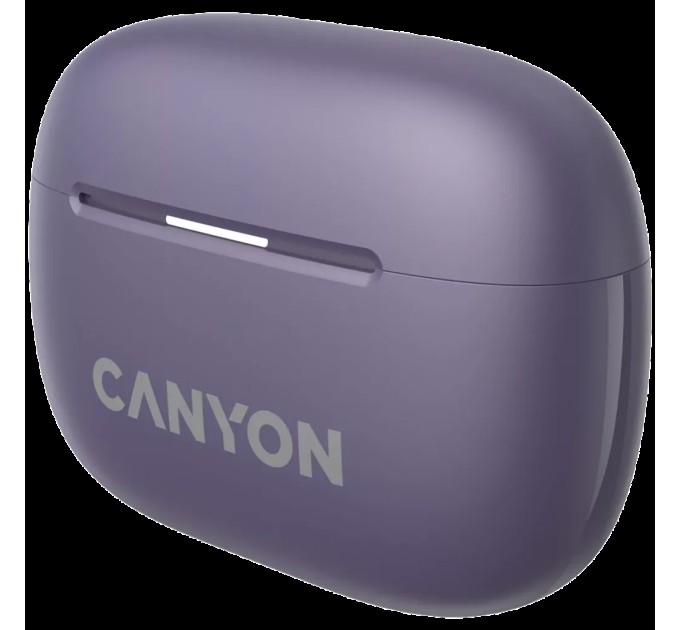 Навушники бездротові OnGo BT TWS-10 фіолетові Canyon (CNS-TWS10PL)