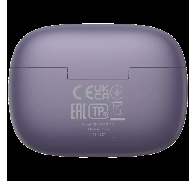 Навушники бездротові OnGo BT TWS-10 фіолетові Canyon (CNS-TWS10PL)