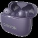 Навушники бездротові OnGo BT TWS-10 фіолетові Canyon (CNS-TWS10PL)