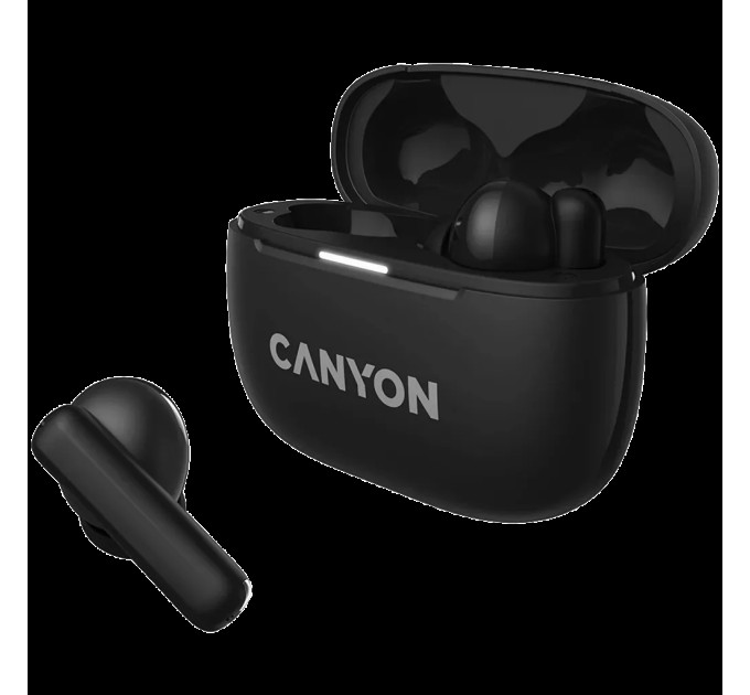 Навушники бездротові OnGo BT TWS-10 чорні Canyon (CNS-TWS10B)