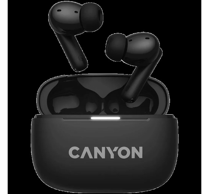 Навушники бездротові OnGo BT TWS-10 чорні Canyon (CNS-TWS10B)