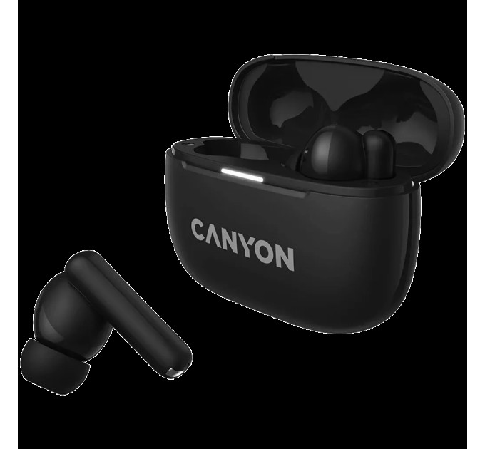 Навушники бездротові OnGo BT TWS-10 чорні Canyon (CNS-TWS10B)