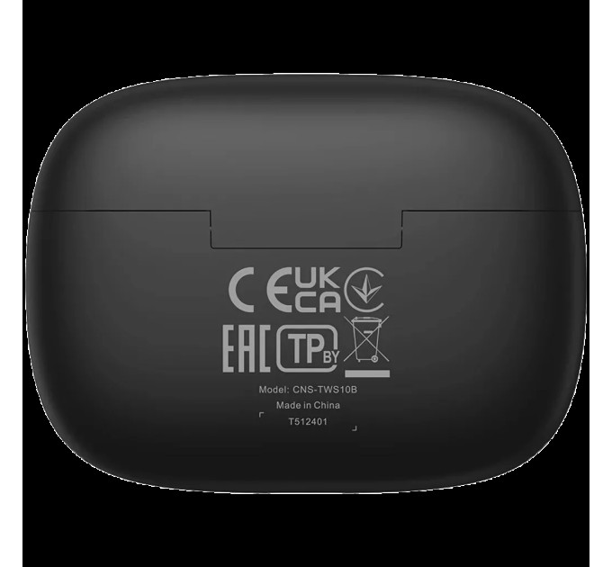 Навушники бездротові OnGo BT TWS-10 чорні Canyon (CNS-TWS10B)