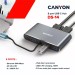 Хаб 8-в-1 мультипорт USB Type-C DS-14 Canyon (CNS-TDS14)
