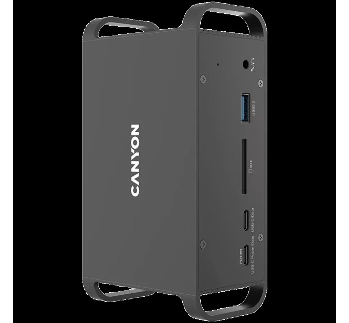 Хаб 14-в-1 мультипорт USB Type-C HDS-95ST  Canyon (CNS-HDS95ST)