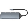 Хаб 8-в-1 мультипорт 14K UHD DS-15 Canyon (CNS-TDS15)
