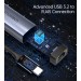 Адаптер USB-C до RJ45 2,5 Гб сірий Choetech (HUB-R02)