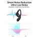 Навушники бездротові Open-ear з LED дисплеєм чорні Choetech (BH-T25-BK)