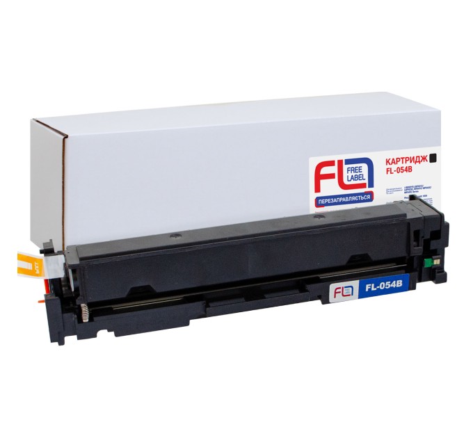 Картридж сумісний Canon 054 чорний Free Label (FL-054B)