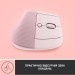Миша бездротова WL/BT Lift Vertical Ergonomic, рожева Logitech (910-006478)
