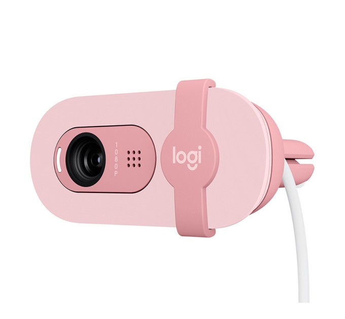 Веб-камера Brio 100, рожева Logitech (960-001623)