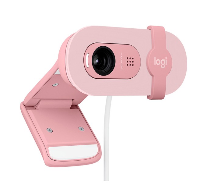 Веб-камера Brio 100, рожева Logitech (960-001623)