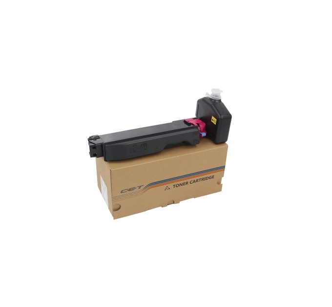 Тонер-картридж сумісний Kyocera Mita ECOSYS P6230c, TK-5270M, 120г, 6K, пурпуровий CET (CET141599)