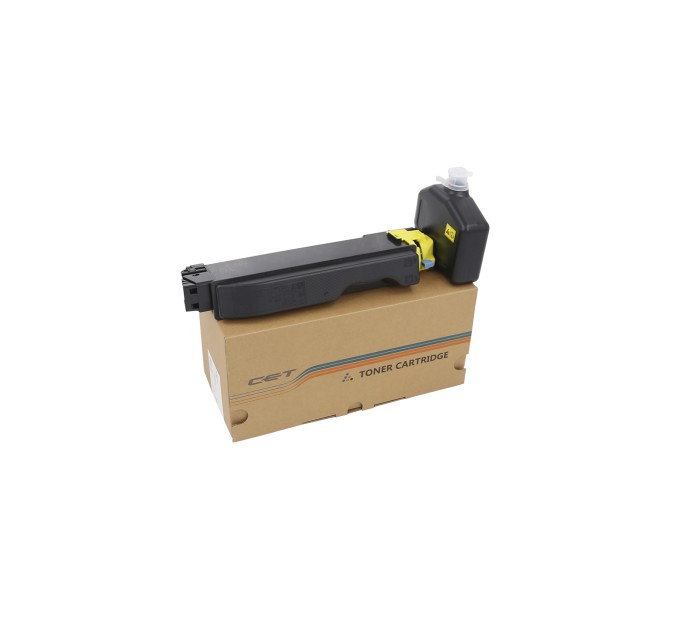 Тонер-картридж сумісний Kyocera Mita ECOSYS P6230c, TK-5270Y, 120г, 6K, жовтий CET (CET141600)