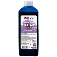 Чорнило для Canon CLI-481 PB спеціальне 1 л, водорозчинне, фото-синє Barva (C481-986)