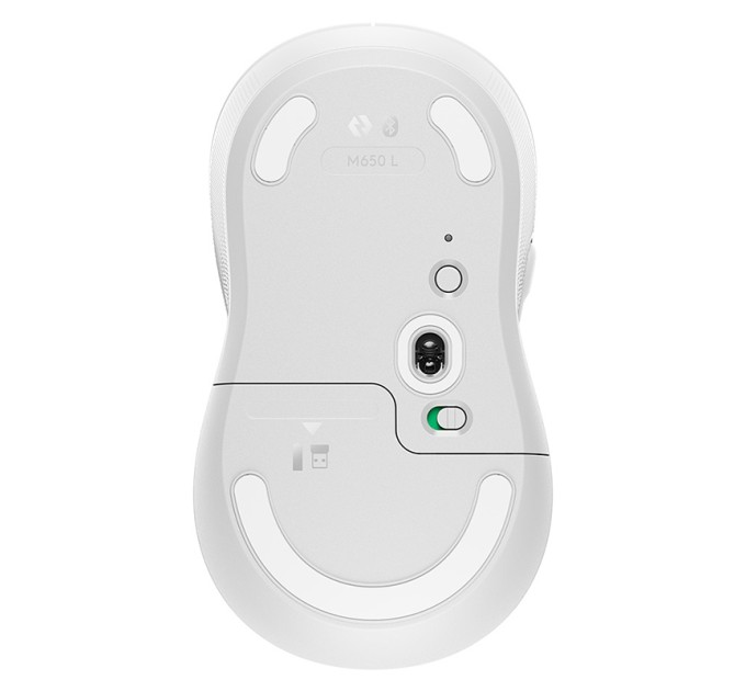 Миша бездротова M650 L Signature for Business, біла Logitech (910-006349)