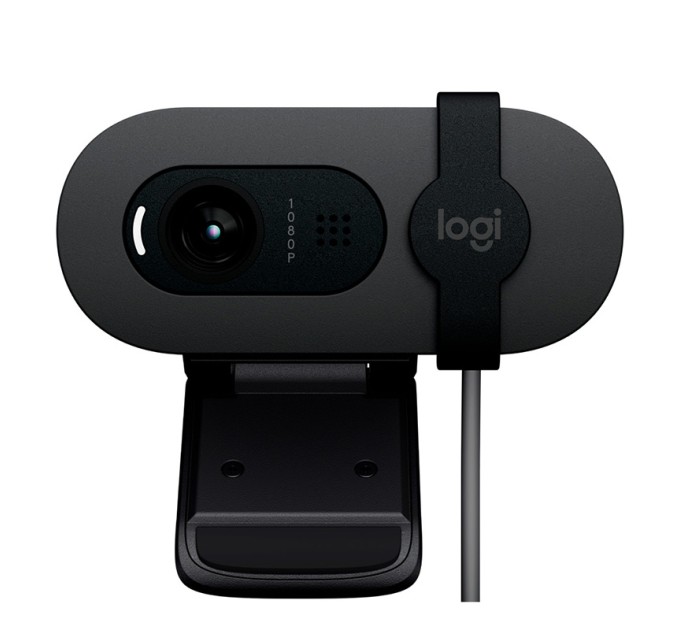 Веб-камера Brio 100, графітова Logitech (960-001585)
