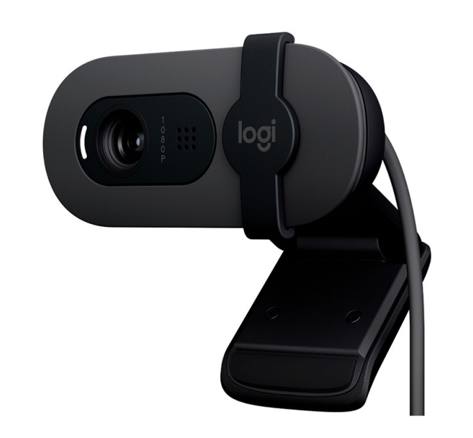Веб-камера Brio 100, графітова Logitech (960-001585)