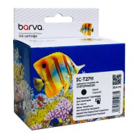 Картридж сумісний Epson 27XL/T2711 (C13T27114020) 1100 арк, чорний Barva (IC-T2711)