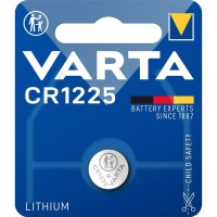Батарейка CR1225 літієва, блістер, 1 шт. Varta (06225101401)