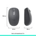 Миша бездротова M196, графітова Logitech (910-007459)