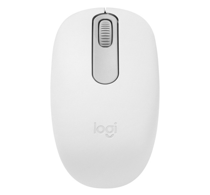 Миша бездротова M196, біла Logitech (910-007460)