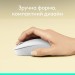 Миша бездротова M196, біла Logitech (910-007460)