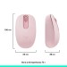 Миша бездротова M196, рожева Logitech (910-007461)
